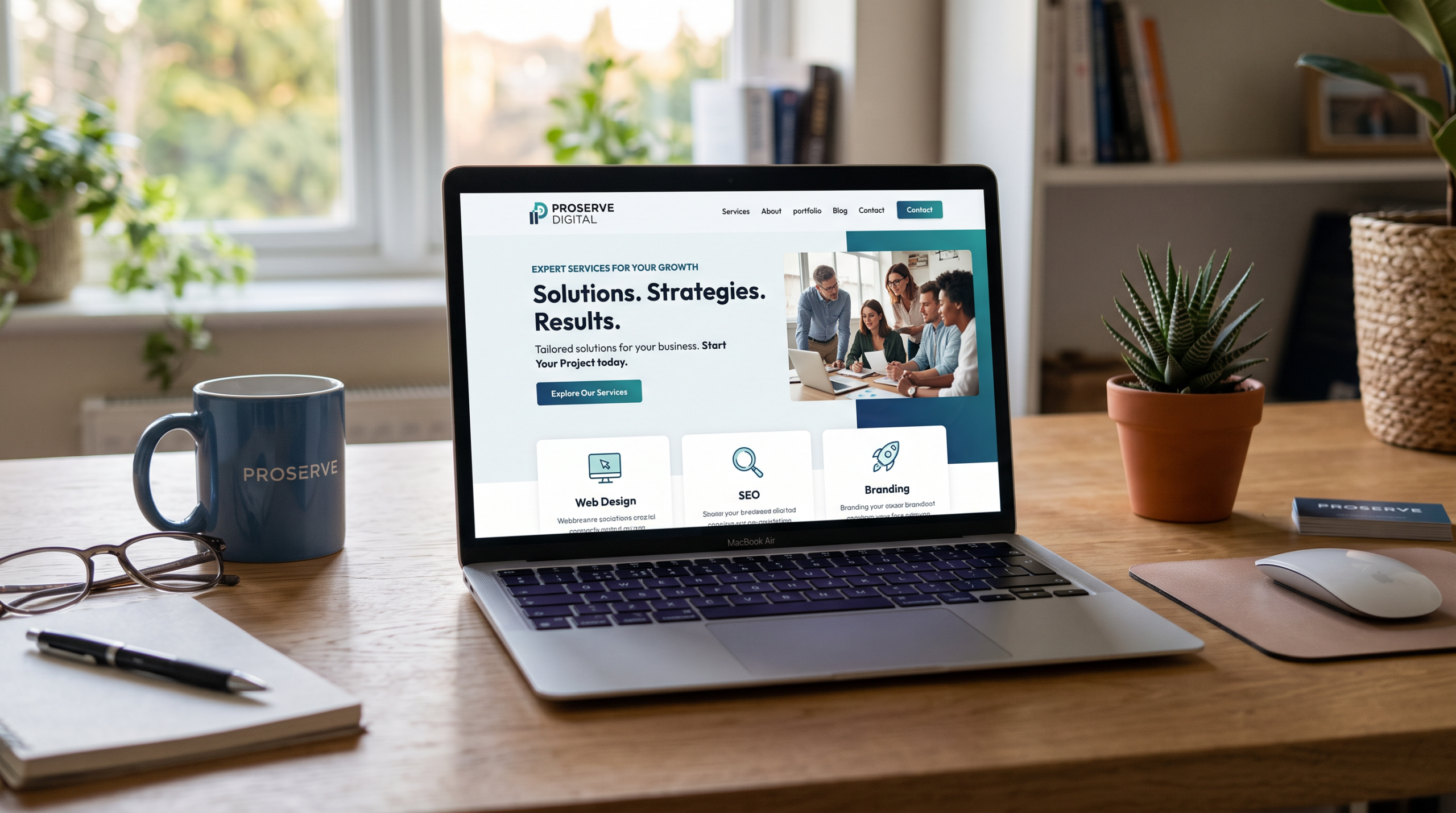 Mobile-first website design for home service businesses